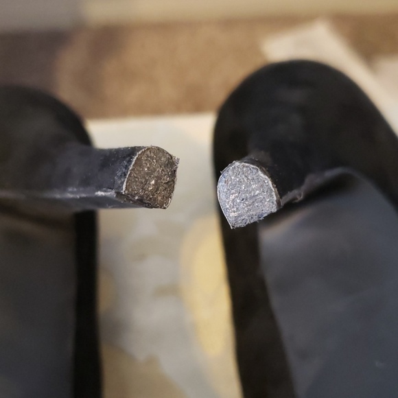 Size 9.5 WIDE Chelsea Moreland Firefly High Heels - Picture 4 of 5